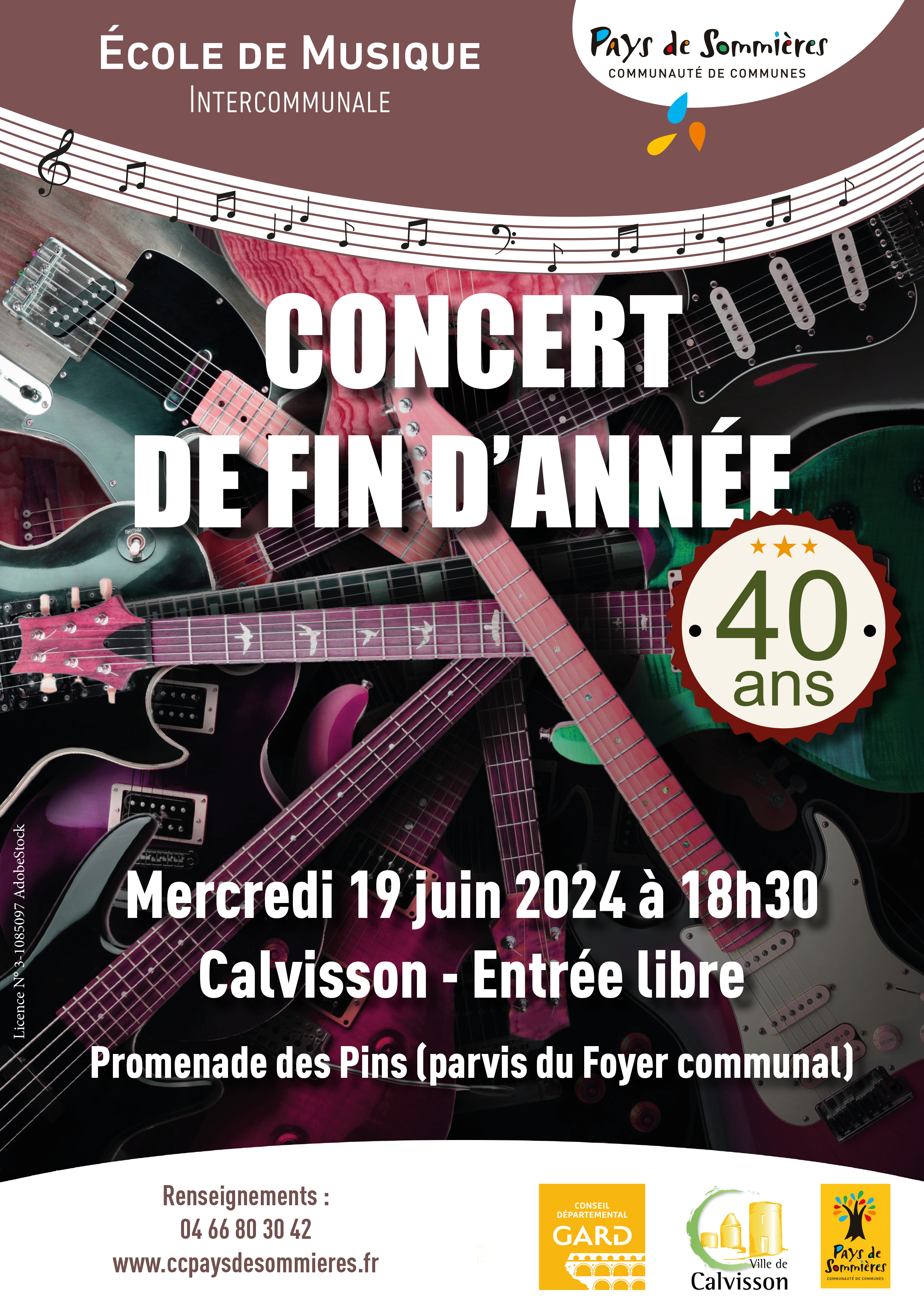 Concert Mercredi 19 Juin