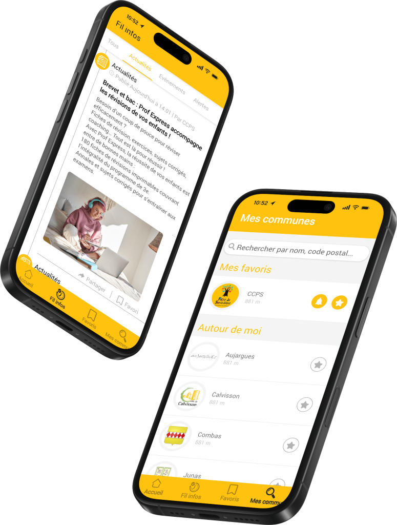 Mockup appli CCPS